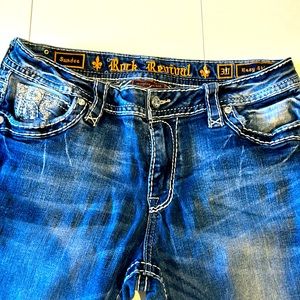 Rock Revival Sundee Jeans Size 30 Inseam 30 Easy Skinny